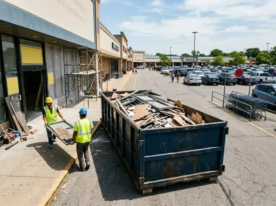 retail-store-renovation-debris-003 — frequently asked questions, Roll-off Dumpster Rentals in Atmore, AL